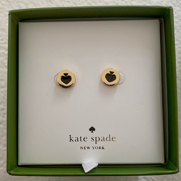 kate spade Jewelry - Kate Spade Spot the Spades earrings